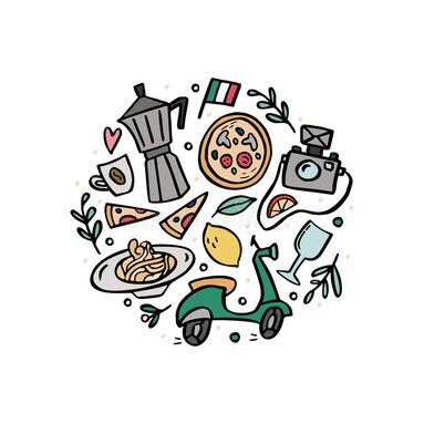 composizione-rotonda-con-i-simboli-tradizionali-dell-italia-motorino-caffè-espresso-pasta-bandiera-pizza-progettazione-di-vettore-152318945.jpg